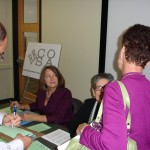 ReCoSA members on hand to sign up retirees!