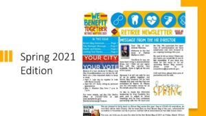 Spring 2021 Retirees Matter Newsletter